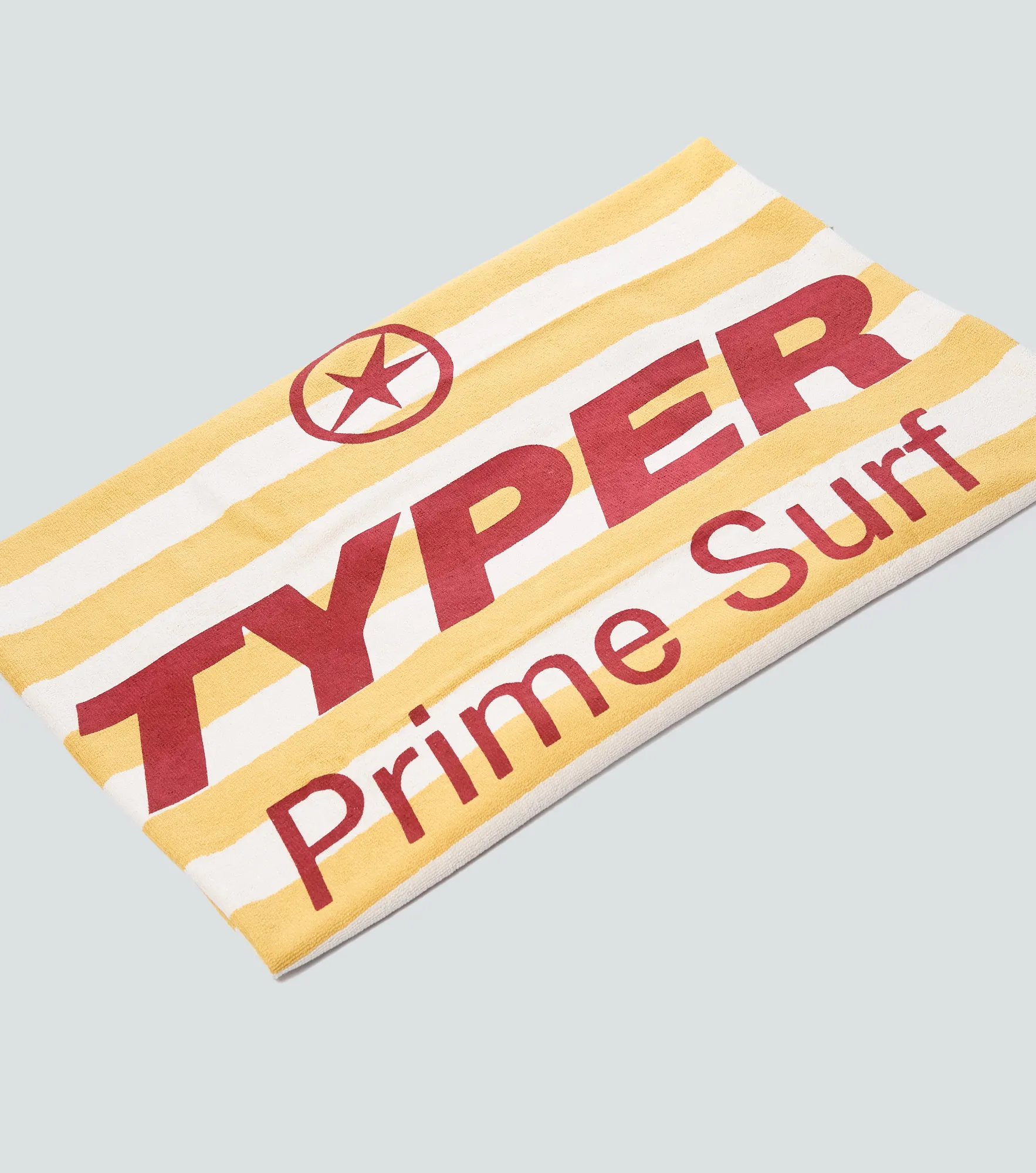 Obbi Toalla De Rayas Con Estampado Typer 839940 AM