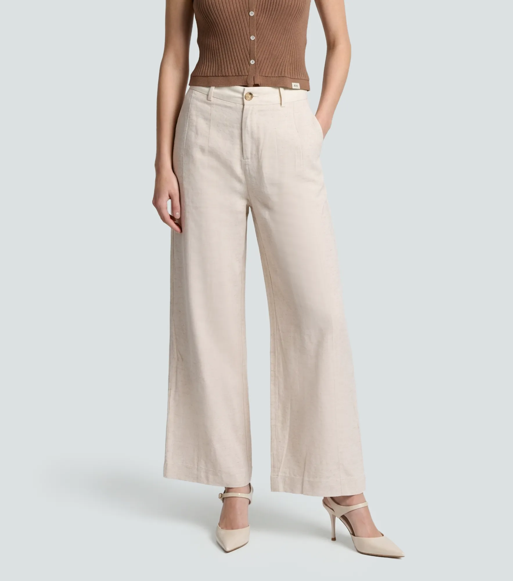 Pantalon Bota Bell Unicolor DerekAR