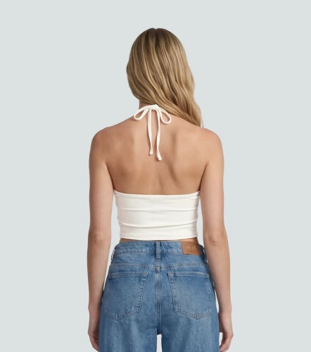 Marinet Blusa Slim Con Tira De Anudar LiquidAR