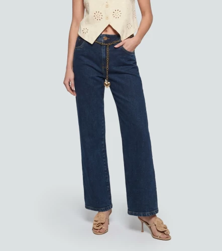 Praga Jean Para Mujer Bota Recta Con Proceso Jessika DerekAZ