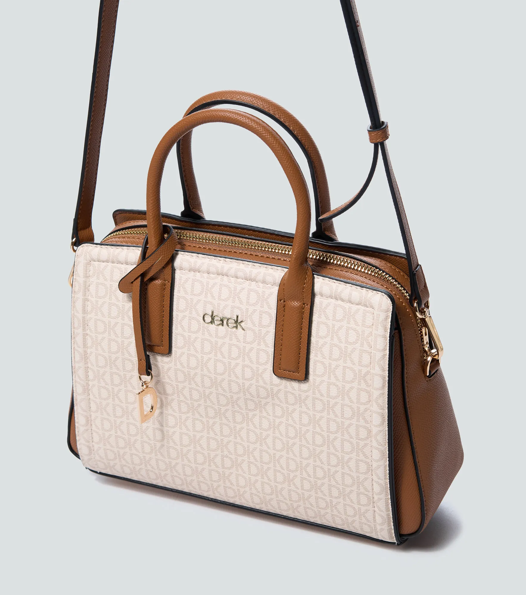 Bolso De Mano Unicolor Derek 834793 BL