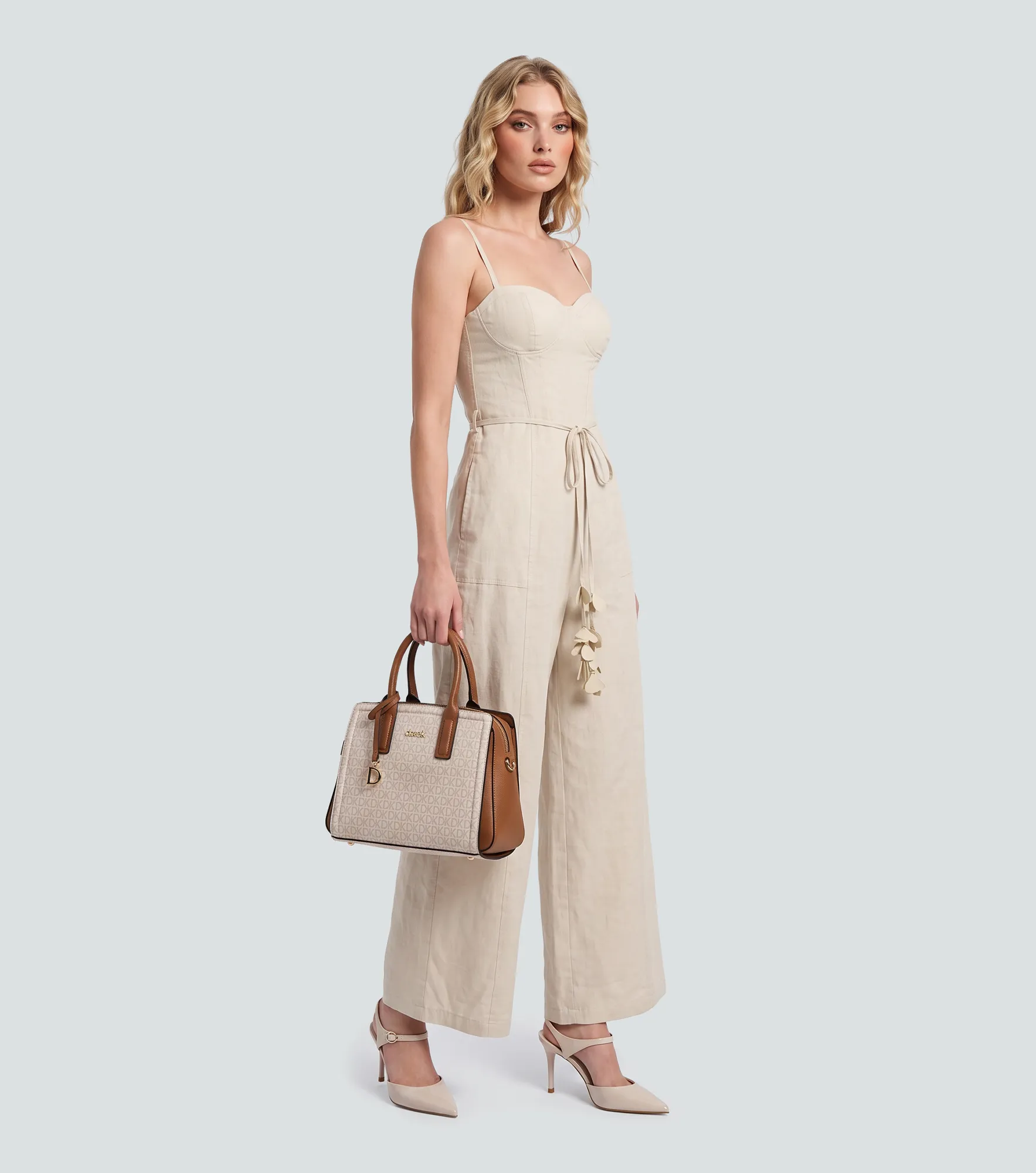 Bolso De Mano Unicolor Derek 834793 BL