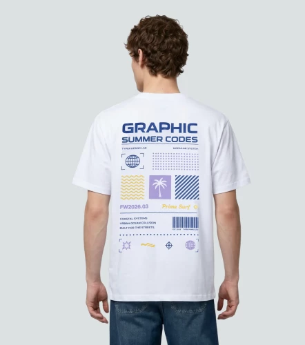 Boris T Shirt Comfort Estampada TyperBL