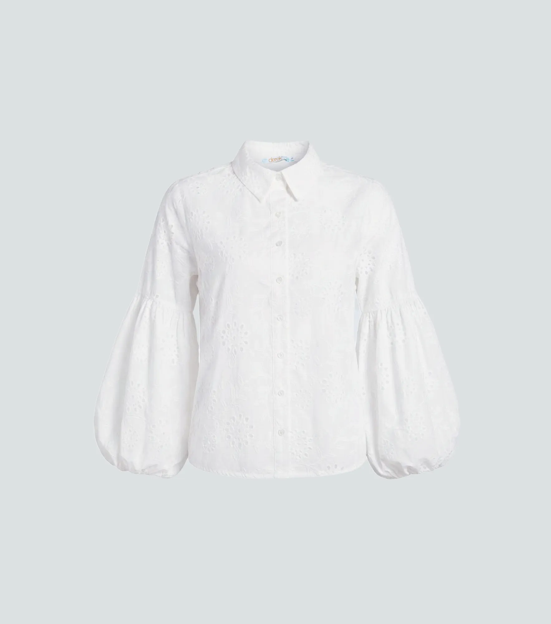 Blusa Camisera Para Mujer Unicolor Manga Larga Con Volumen Eloisa Derek 837660 BH