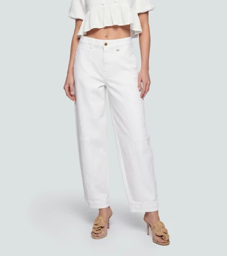 Barcelona Jean Para Mujer Tipo Balloon Con Proceso Tifanny DerekBH