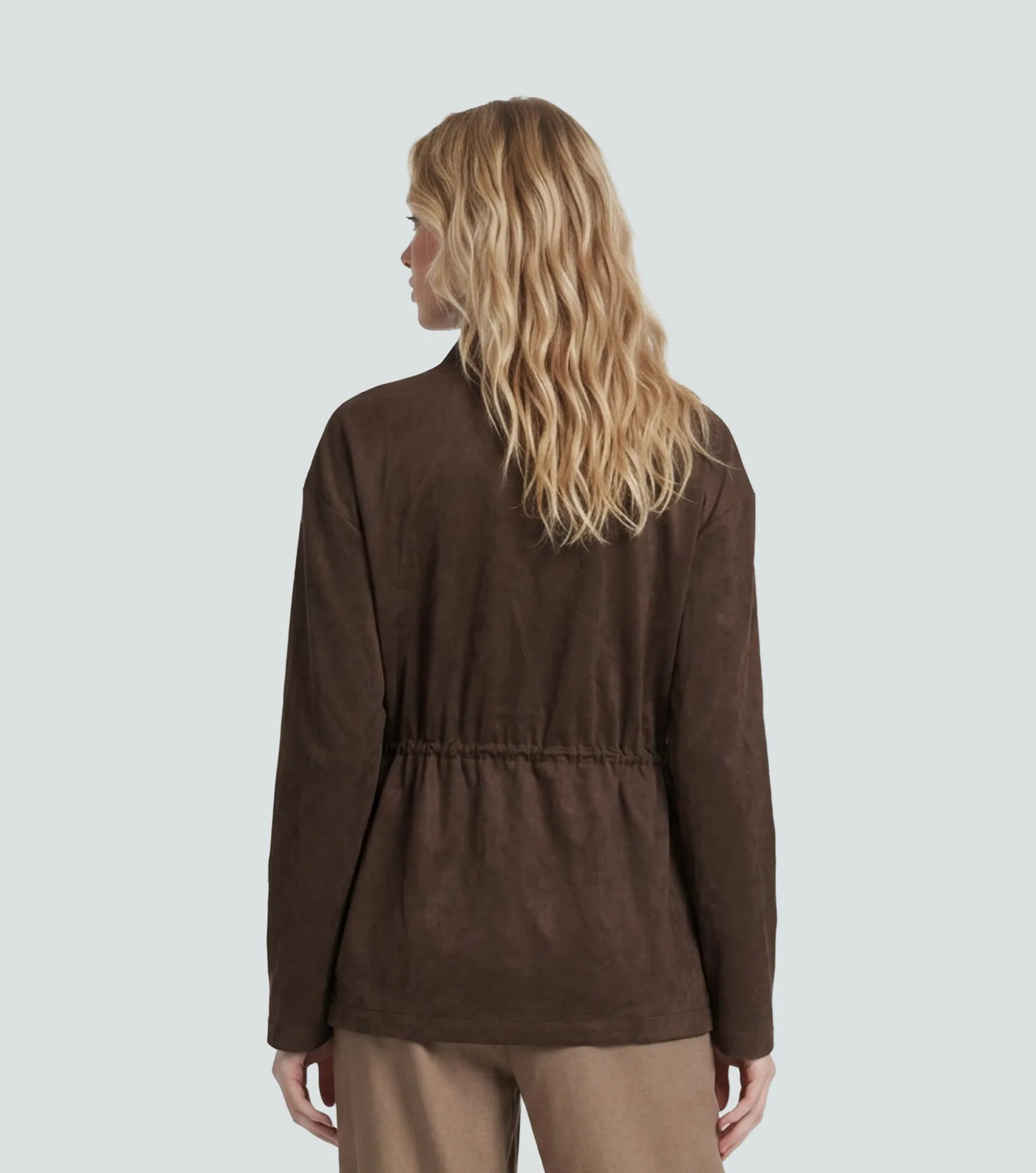 Chaqueta Cuello Alto Unicolor Derek 837819 CF
