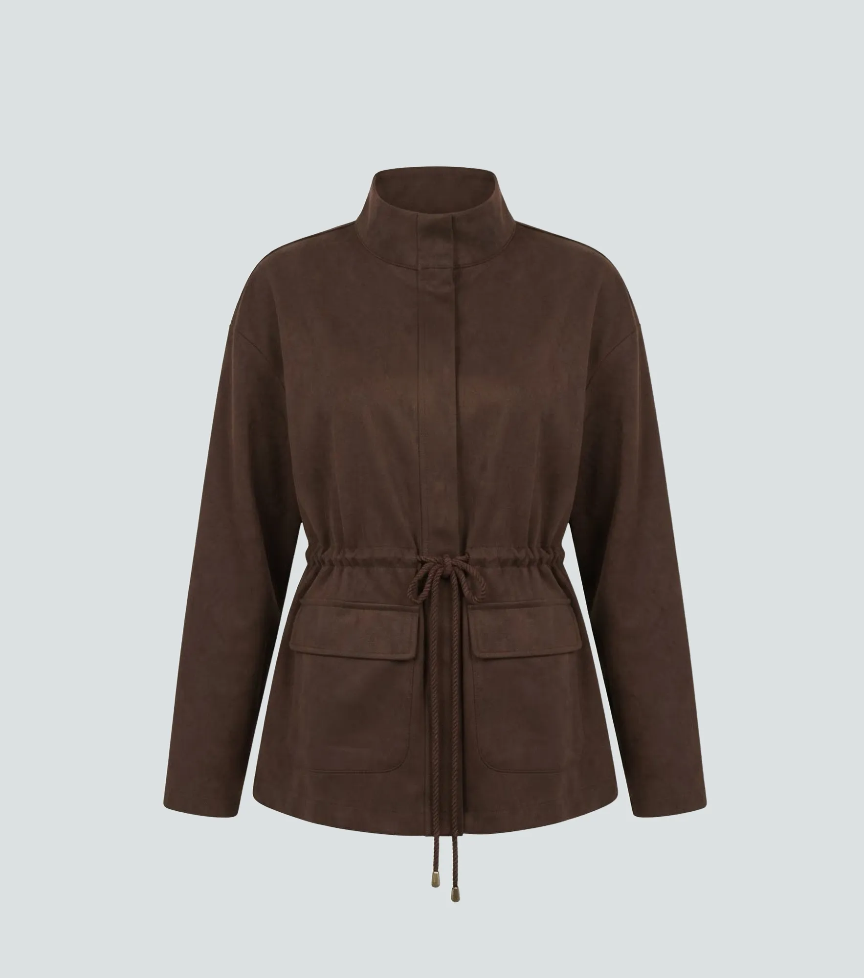 Chaqueta Cuello Alto Unicolor Derek 837819 CF
