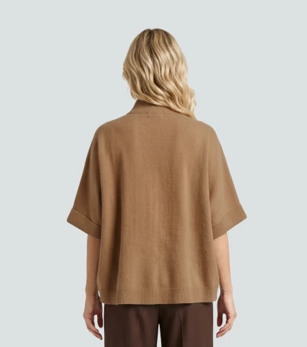 Cardigan Cuello Alto Unicolor DerekKQ
