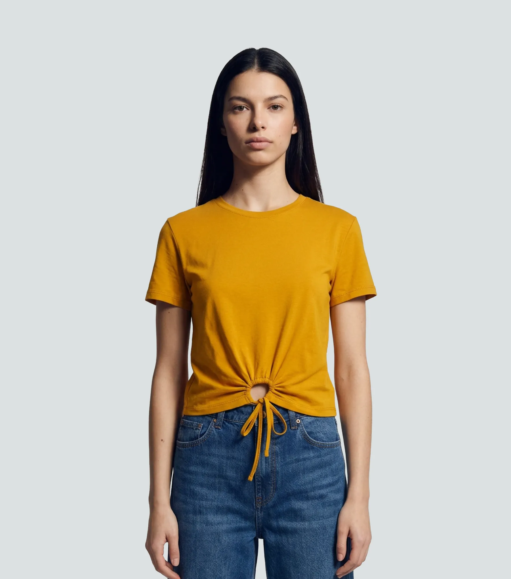 Samay Blusa Slim Anudada LiquidMT