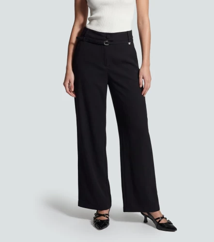 Pantalon Para Mujer Bota Recta Unicolor Dalila DerekNG