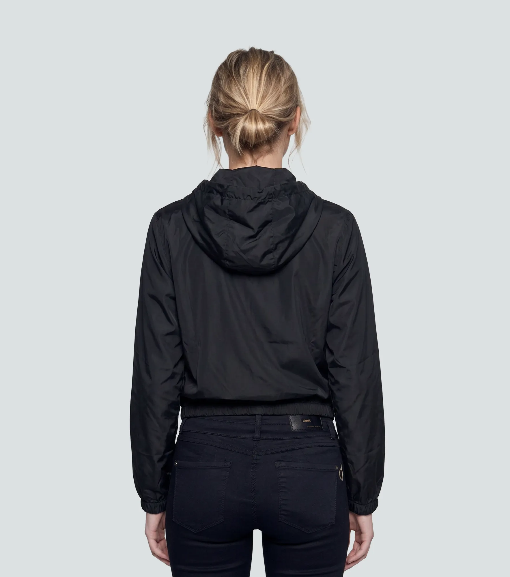 Chaqueta Rompevientos Para Mujer Unicolor Natasha Derek 838738 NG