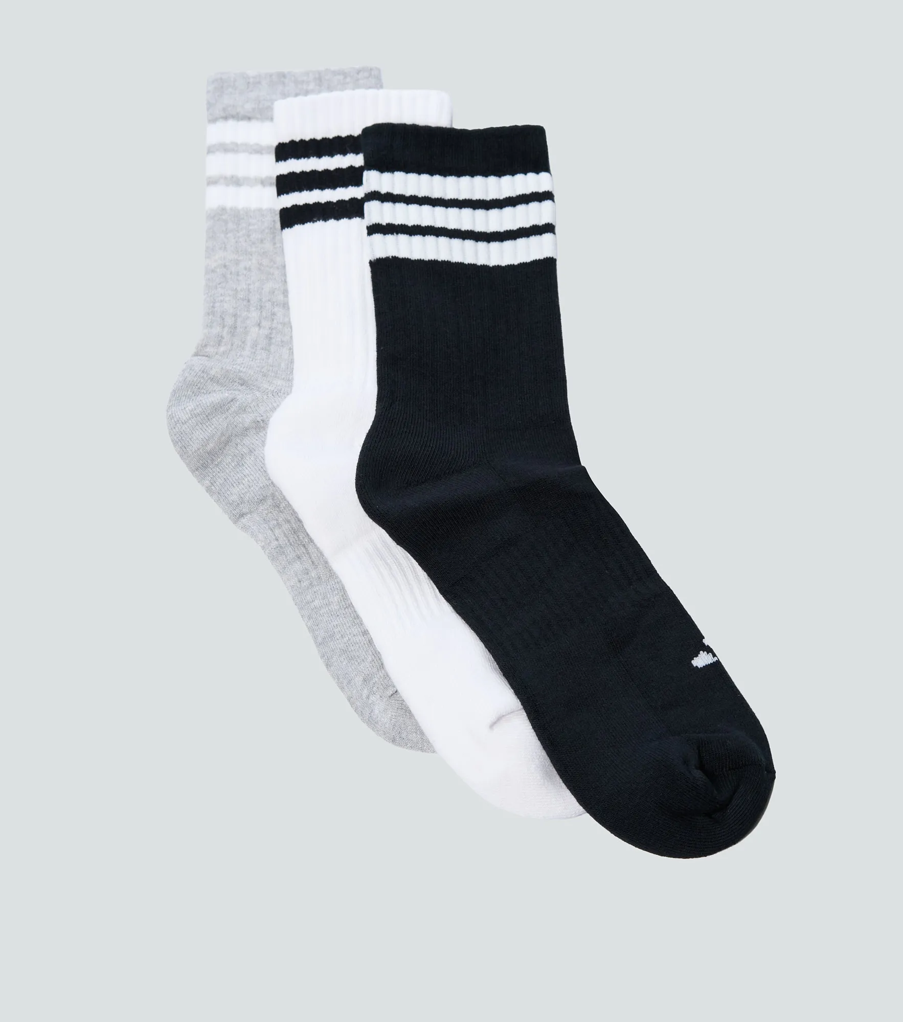 Medias Adidas Clasicas 3 Rayas Acolchadas Paquete De 3 Pares 134706 CU