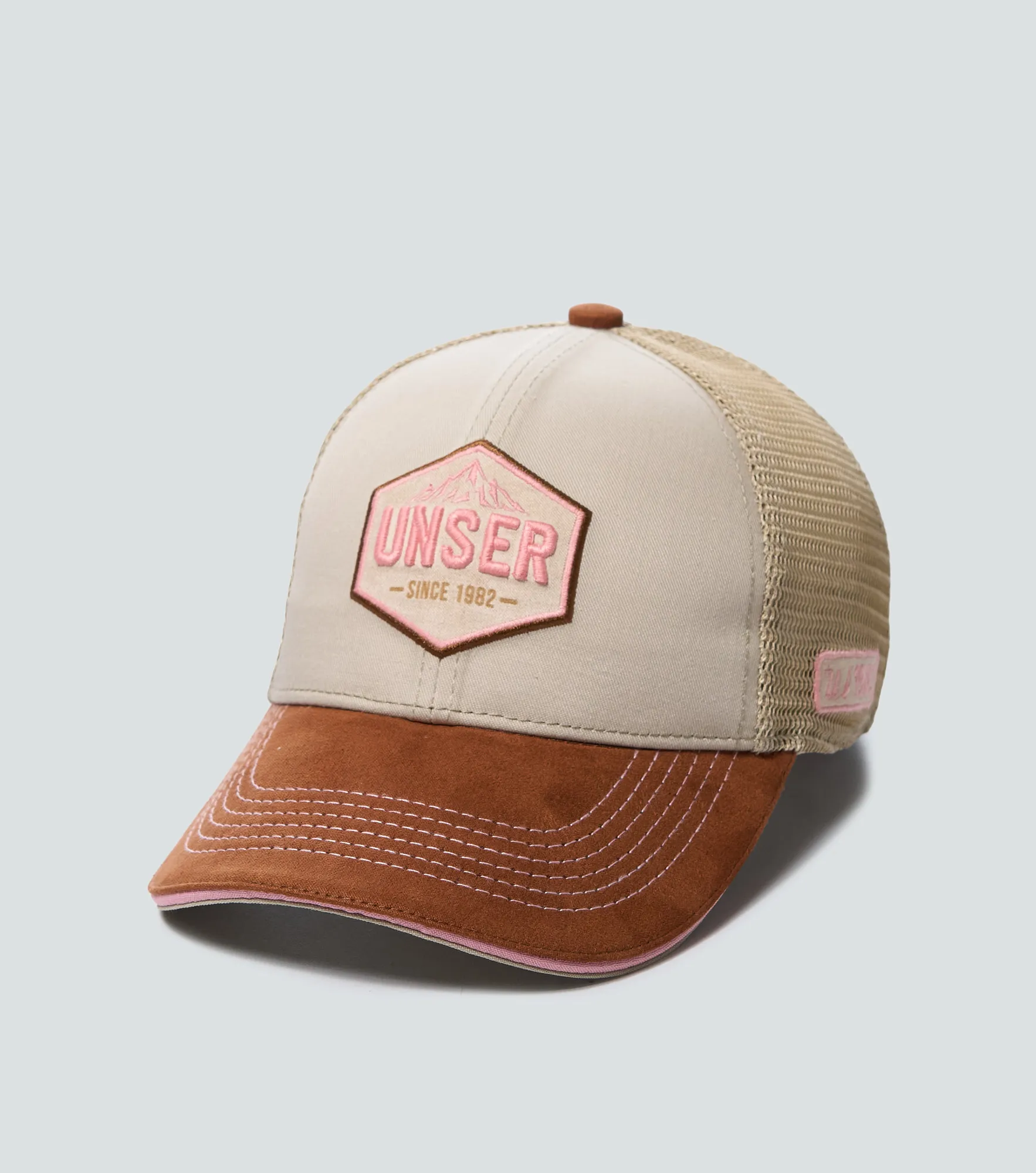 Mary Gorra Combinada Con Aplique Bordado En Delantero UnserCU
