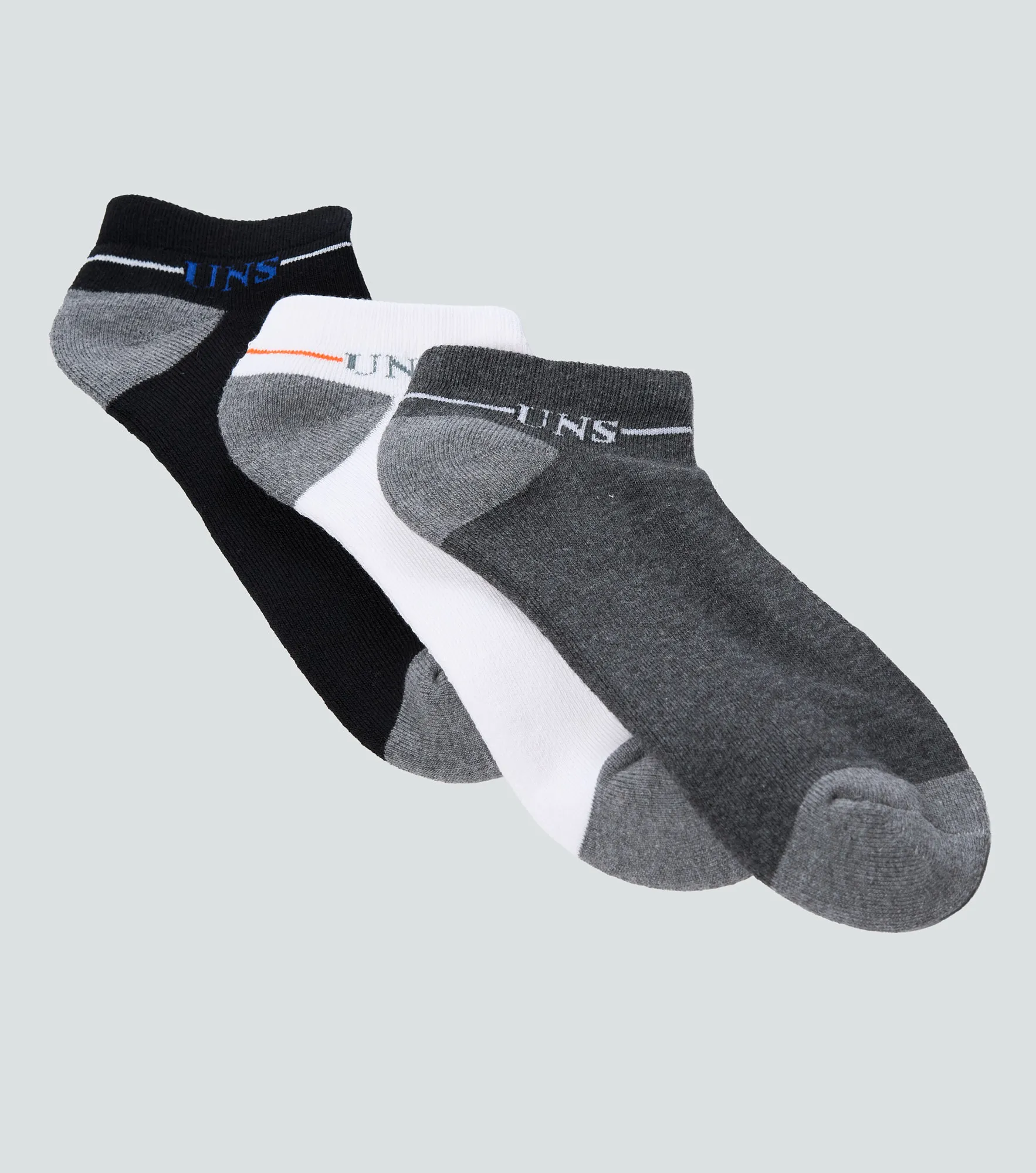 Fabio Tripack Medias Unicolor Con Texto En Puno Unser 839133 CU