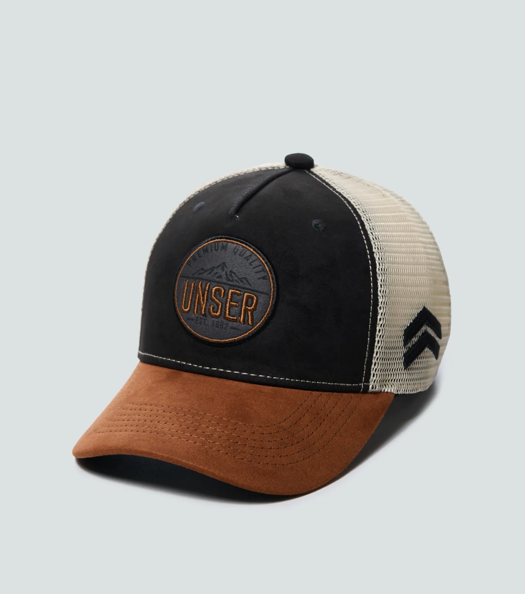 Mylo Gorra Combinada Con Visera En Gamuza UnserCU