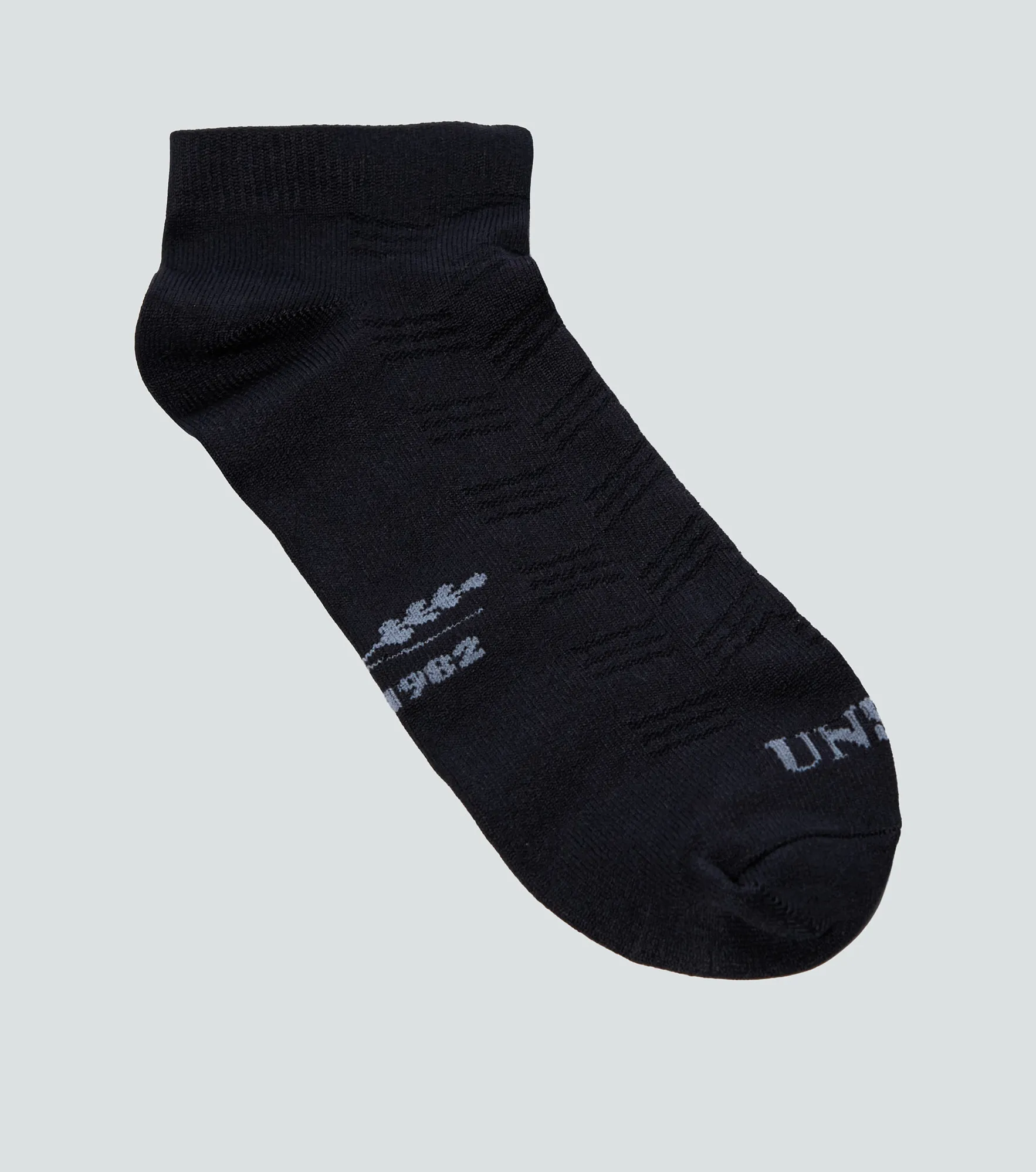 Damaris Tripack Medias Unicolor Con Texto En Puntera Unser 839410 CU