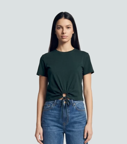 Samay Blusa Slim Anudada LiquidVO