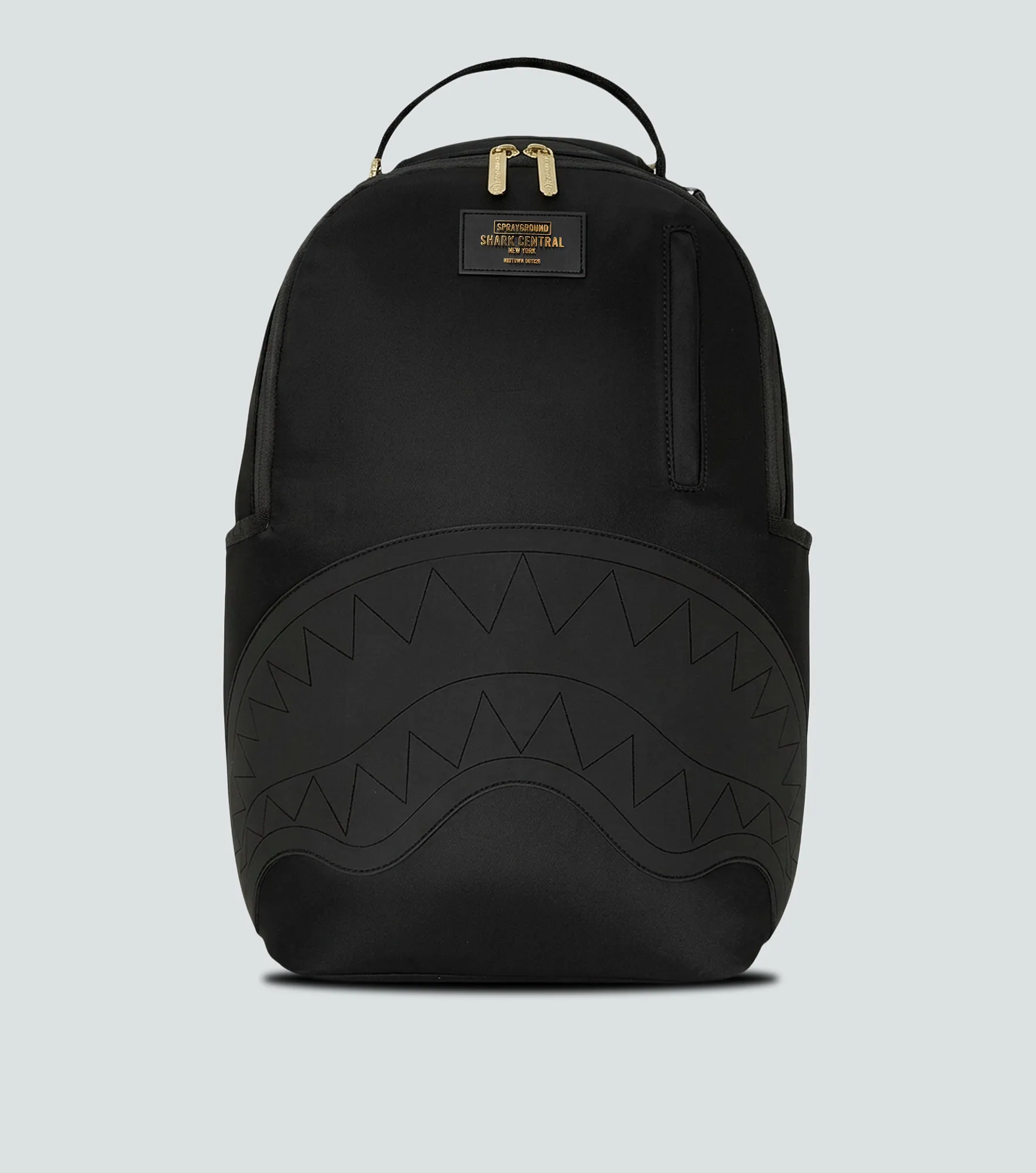 Morral Sprayground Shark Central Gold Lettering 134792 NG