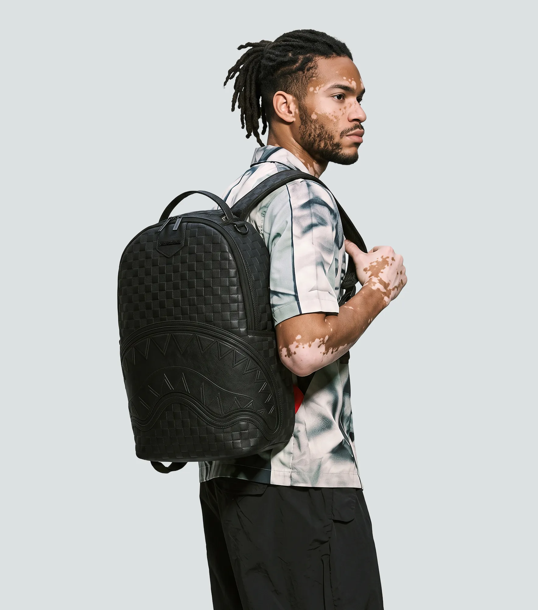 Morral Sprayground Raised Check 134795 NG