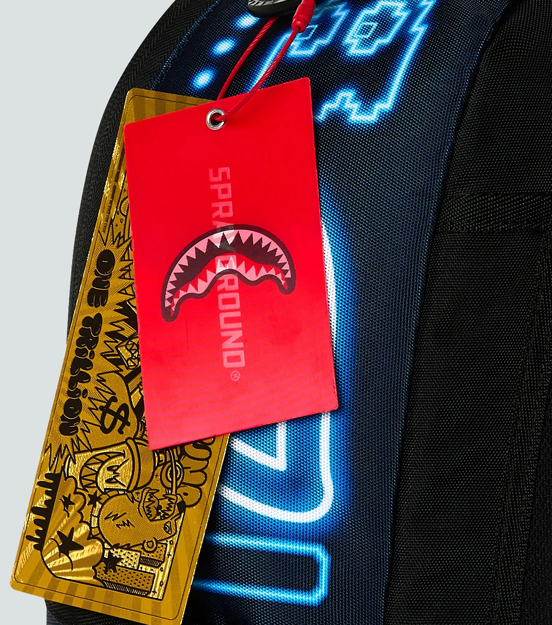 Mochila Sprayground Pacman Neon Shark 134798 NG