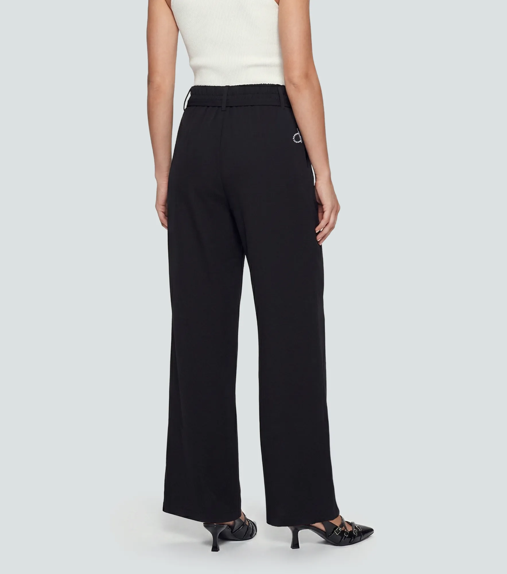 Pantalon Para Mujer Bota Recta Unicolor Dalila Derek 836322 NG