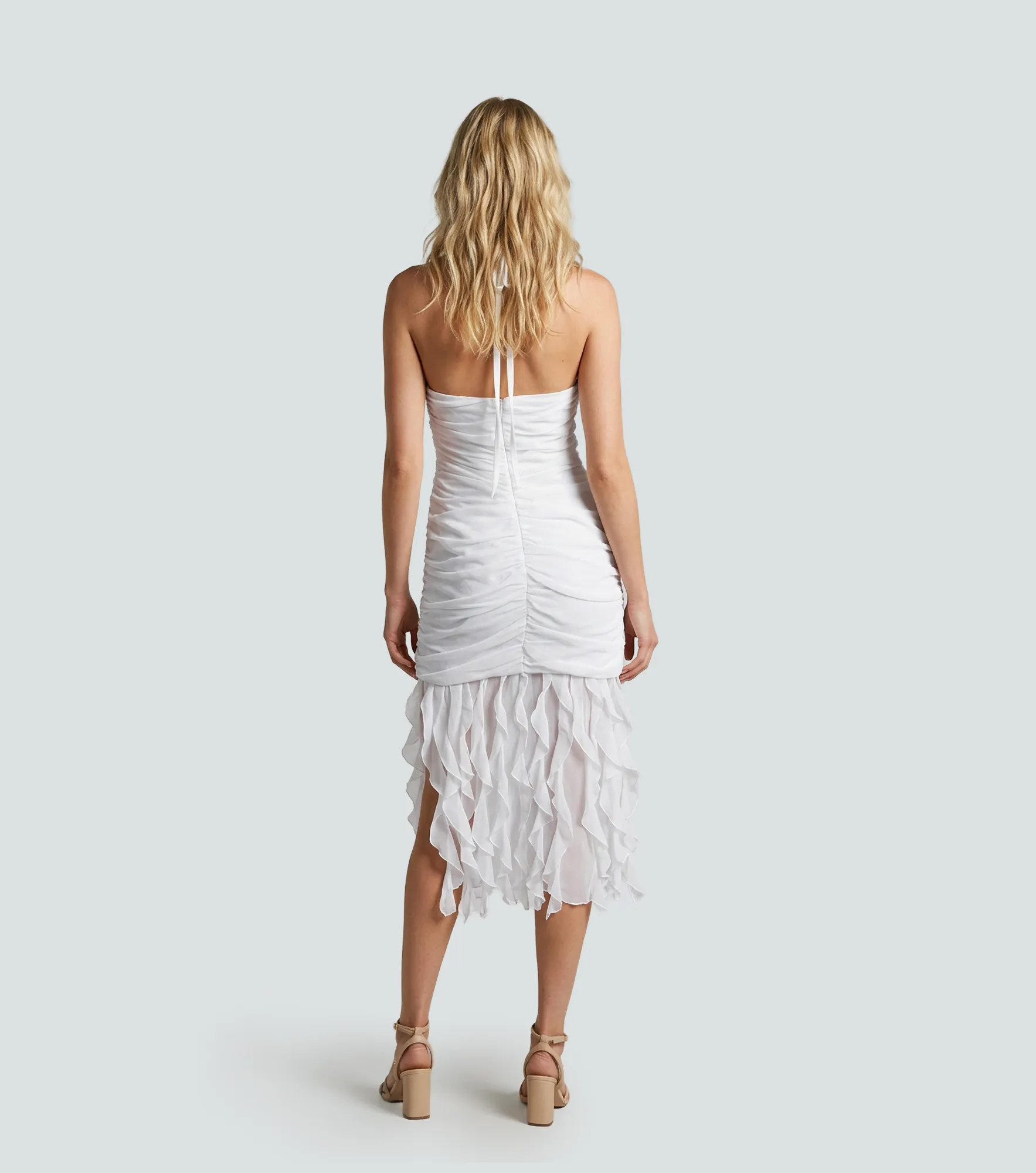 Vestido Ajustado Bodycon Unicolor Derek 838925 BL