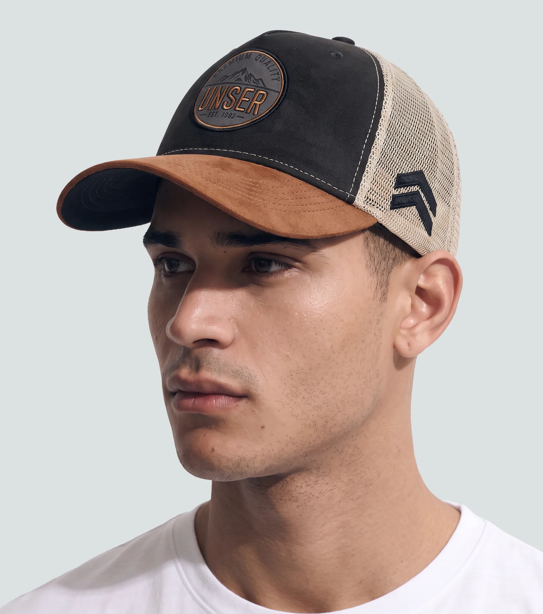 Mylo Gorra Combinada Con Visera En Gamuza Unser 839378 CU