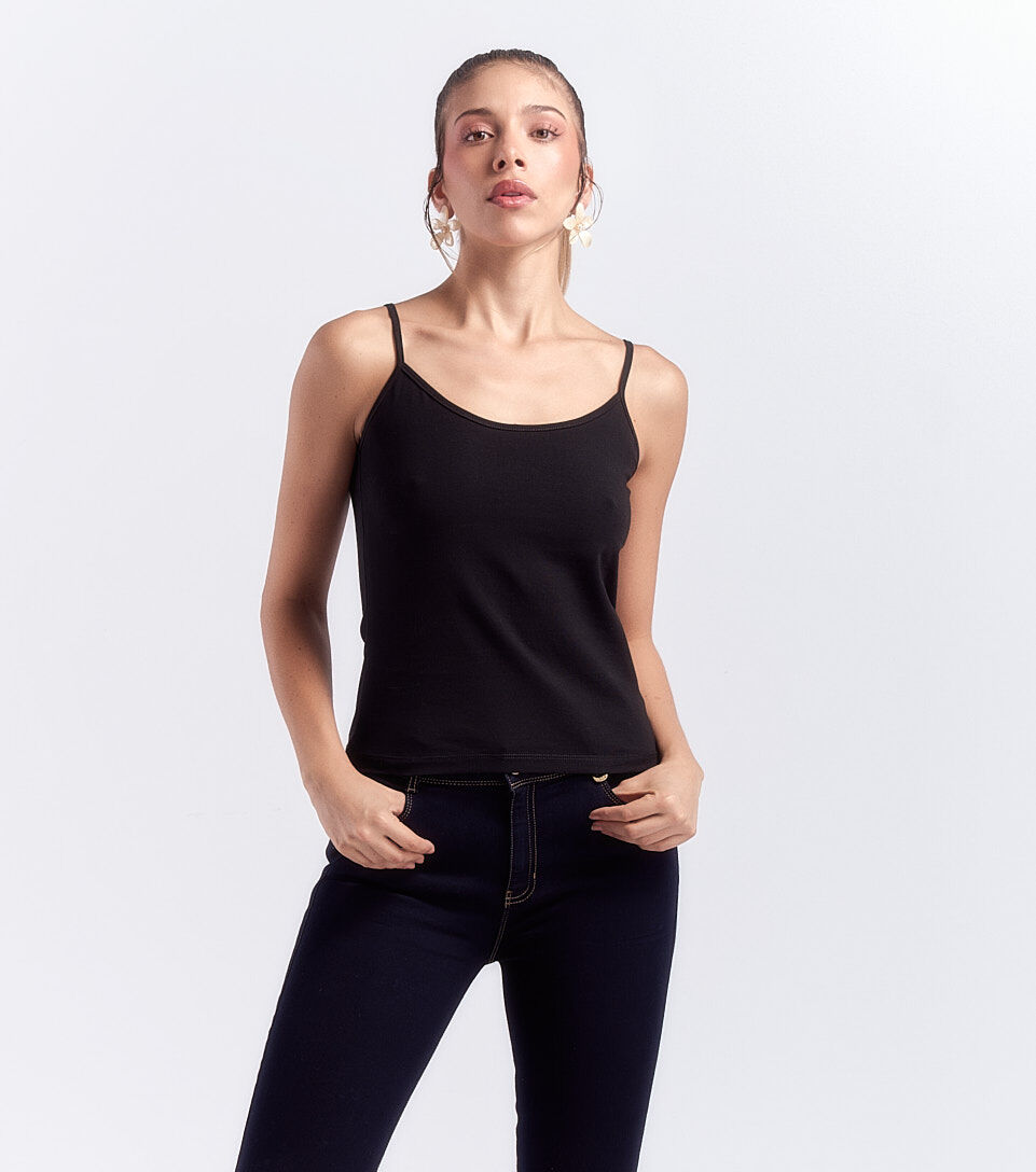 Blusa Basica De Tiras Derek 825730 BL