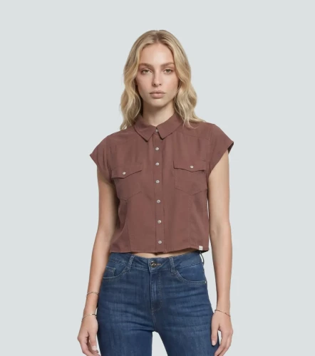 Blusa Corta Para Mujer Naira DerekCF