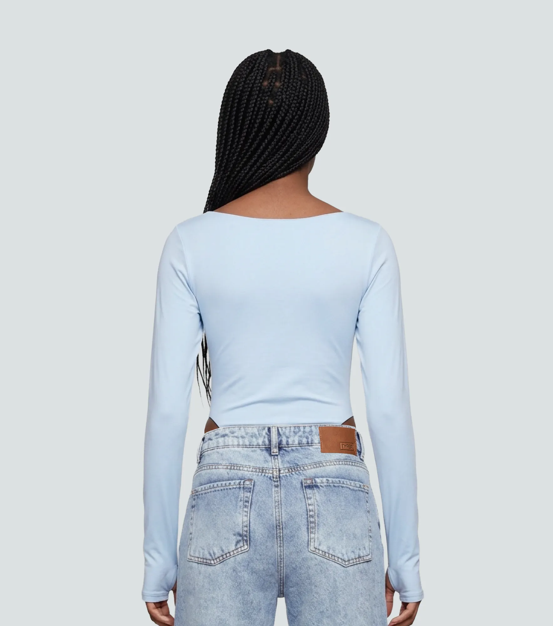 Eliana Body Slim Fit Manga Larga Cuello Ojal Typer 835630 AC