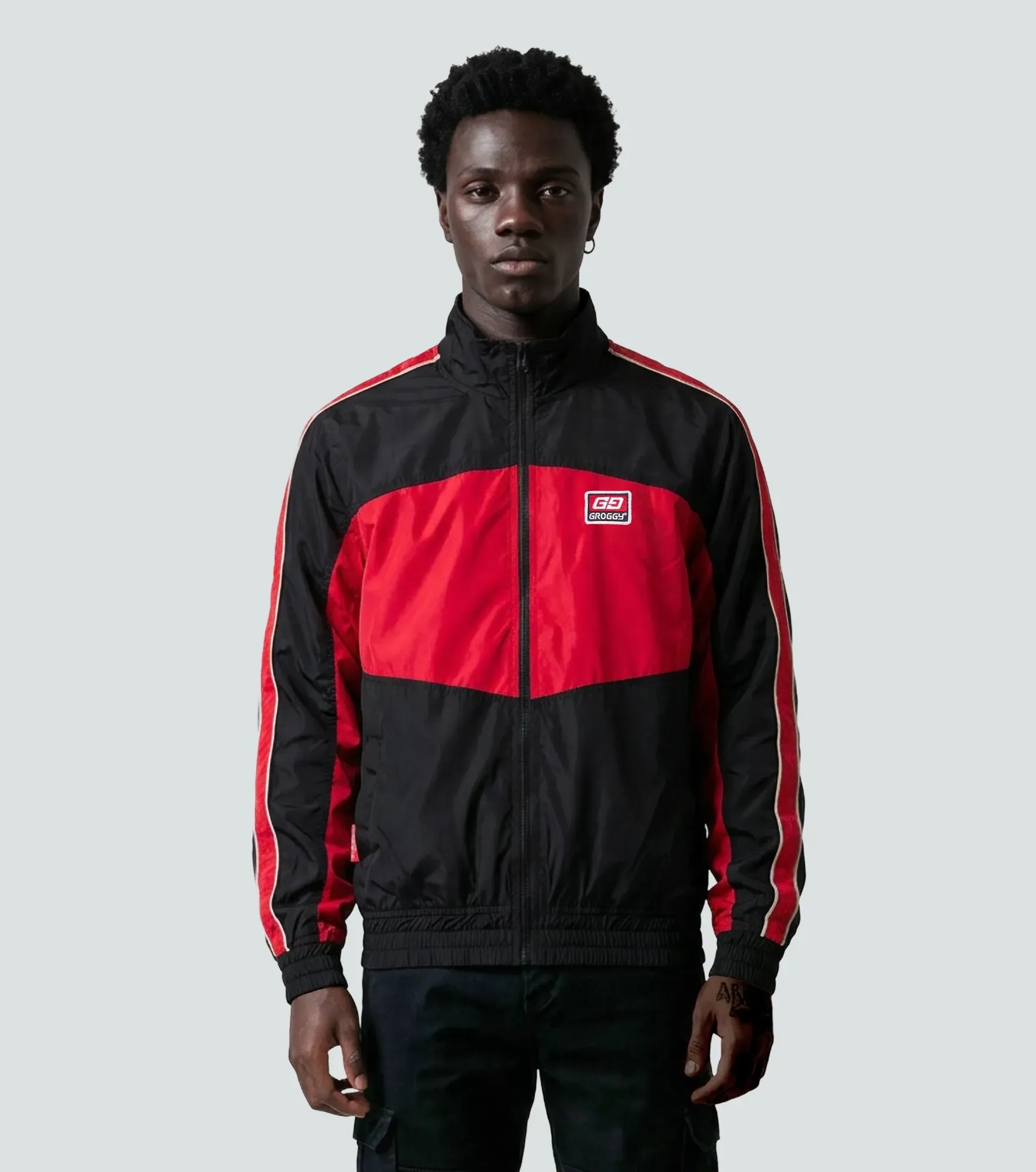 Grit Chaqueta Rompevientos Masculina GroggyCU