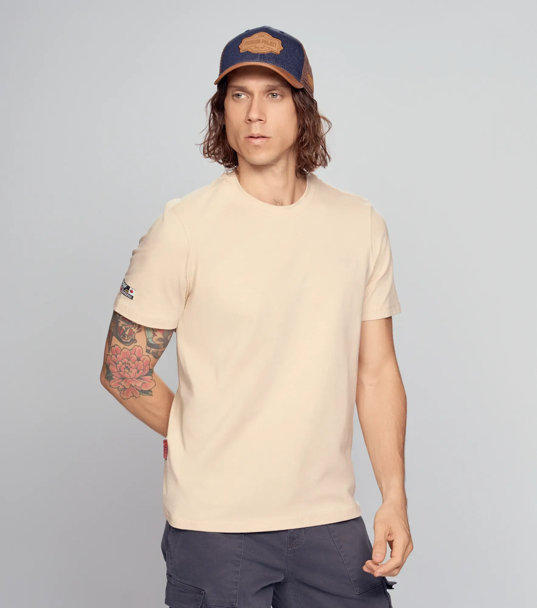 Holland T Shirt Slim Fit Basica Masculina GroggyBG