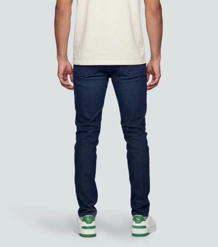 Jean Para Hombre Con Proceso Oscuro Y Bolsillos UnserAZ