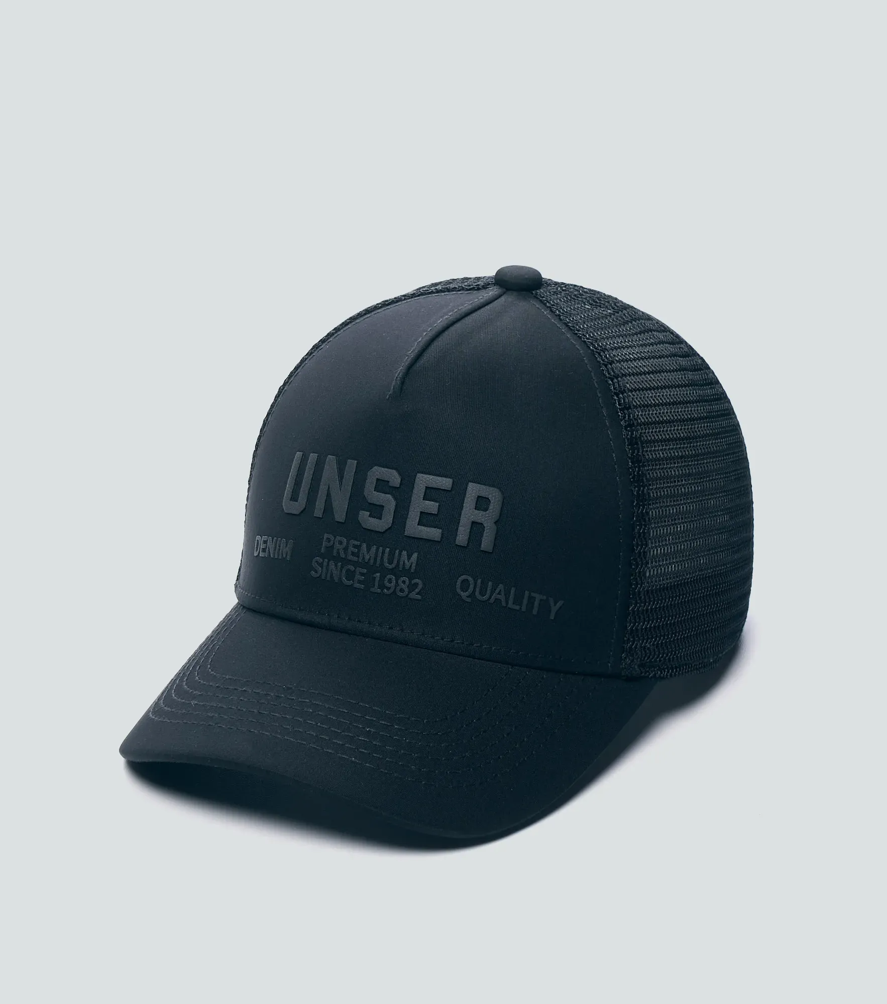 Mateo Gorra Unicolor Con Estampado Al Tono Unser 836154 NG