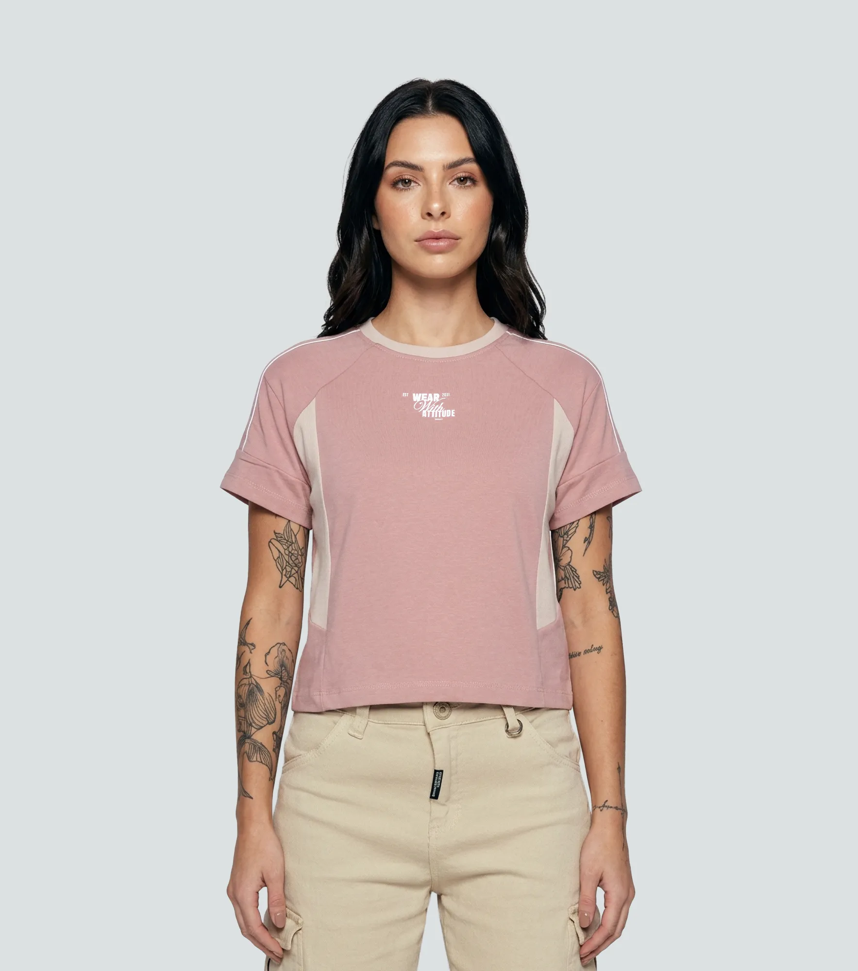 Misaky T Shirt Regular Femenina GroggyPR