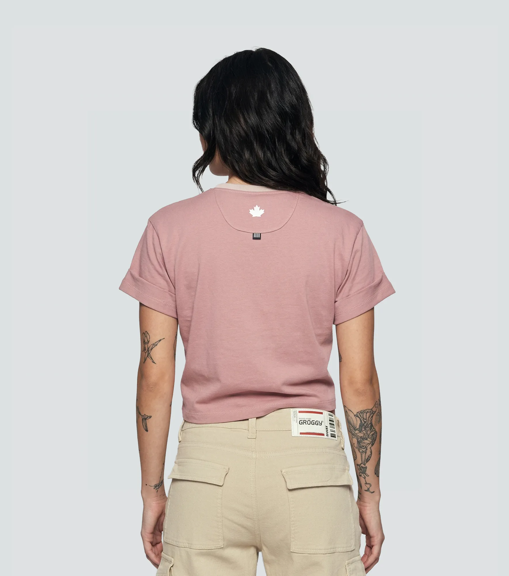 Misaky T Shirt Regular Femenina Groggy 836709 PR