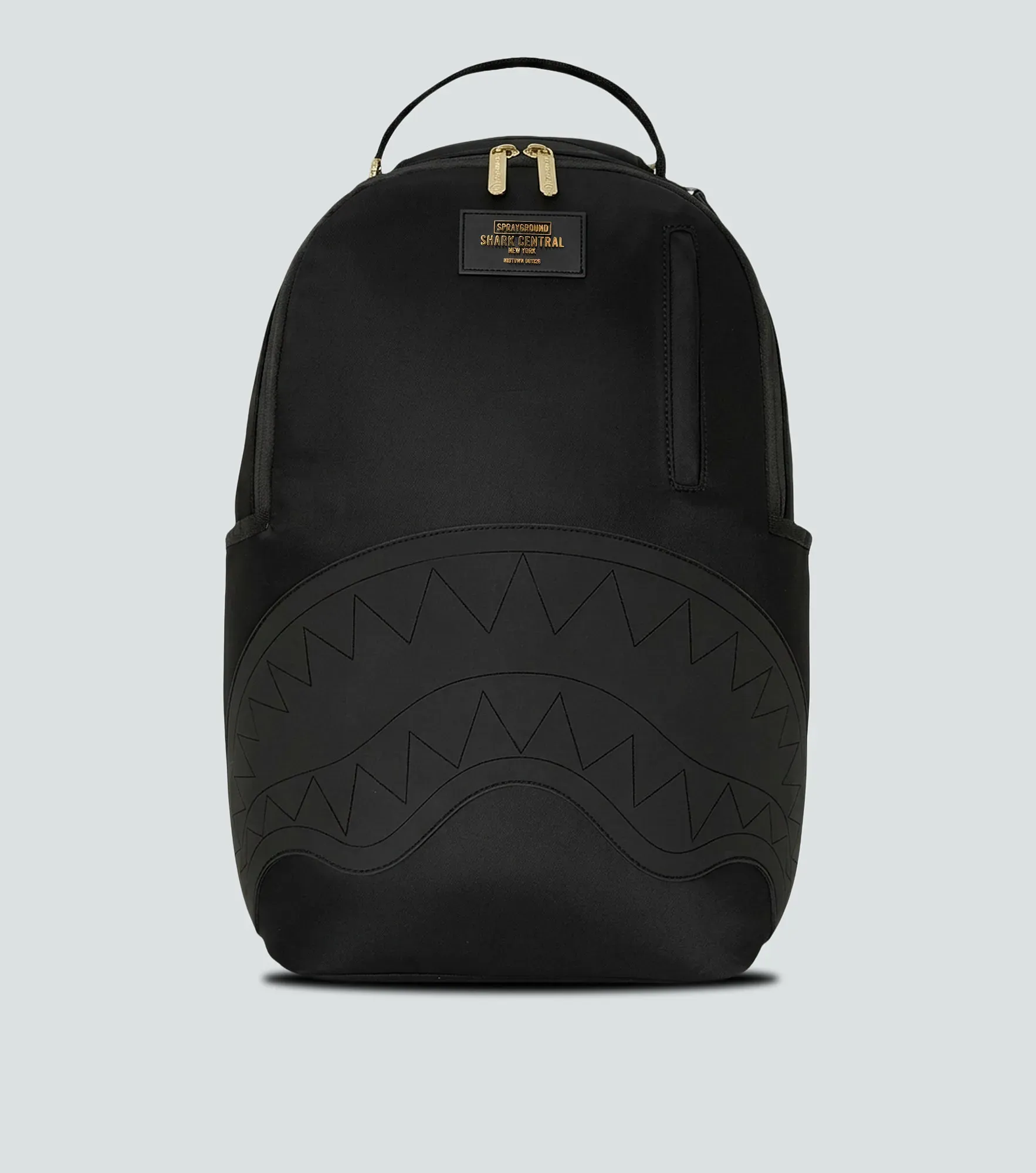 Morral Sprayground Shark Central Gold Lettering 134792 NG
