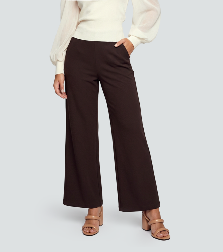 Pantalon Unicolor Para Mujer DerekCF