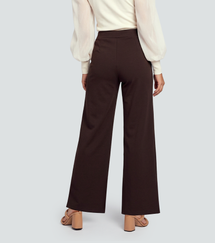 Pantalon Unicolor Para Mujer DerekCF