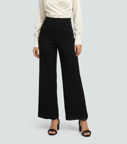Pantalon Unicolor Para Mujer DerekNG