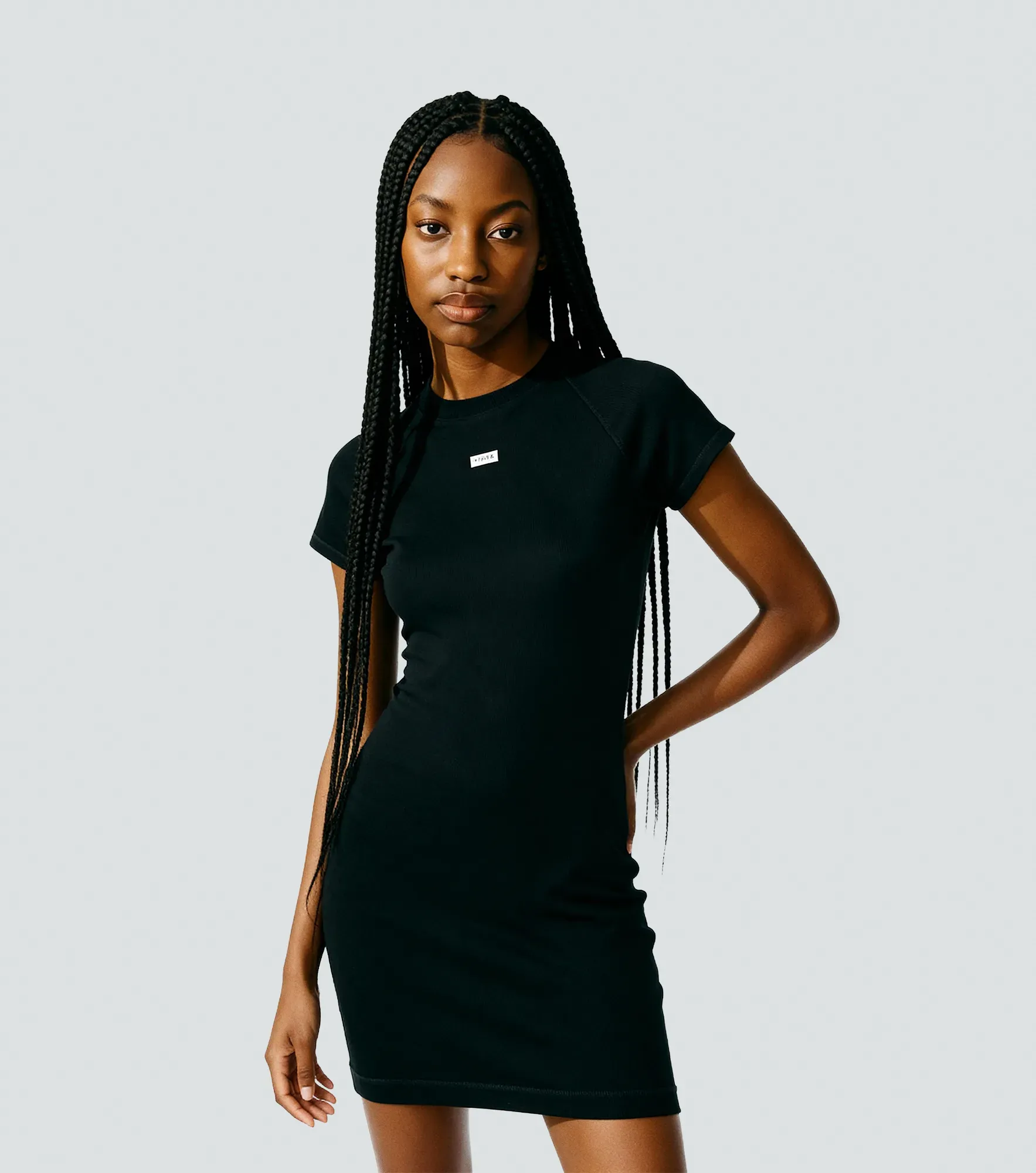 Sahara Vestido Corto En Rib Typer 836614 GJ