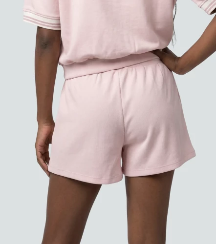 Selina Short Unicolor Con Elastico En Cintura Y Bolsillos TyperPR