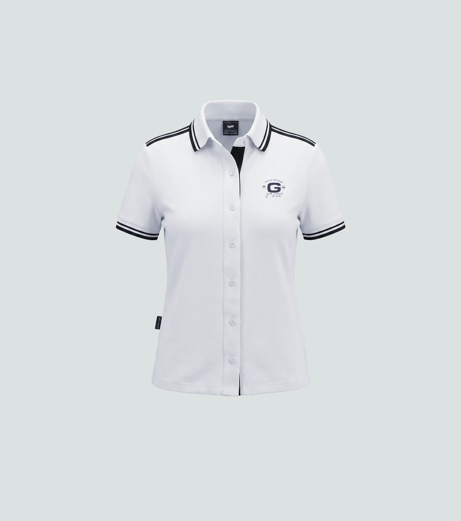 Sira Polo Slim Fit Femenina Gas 832337 AZ