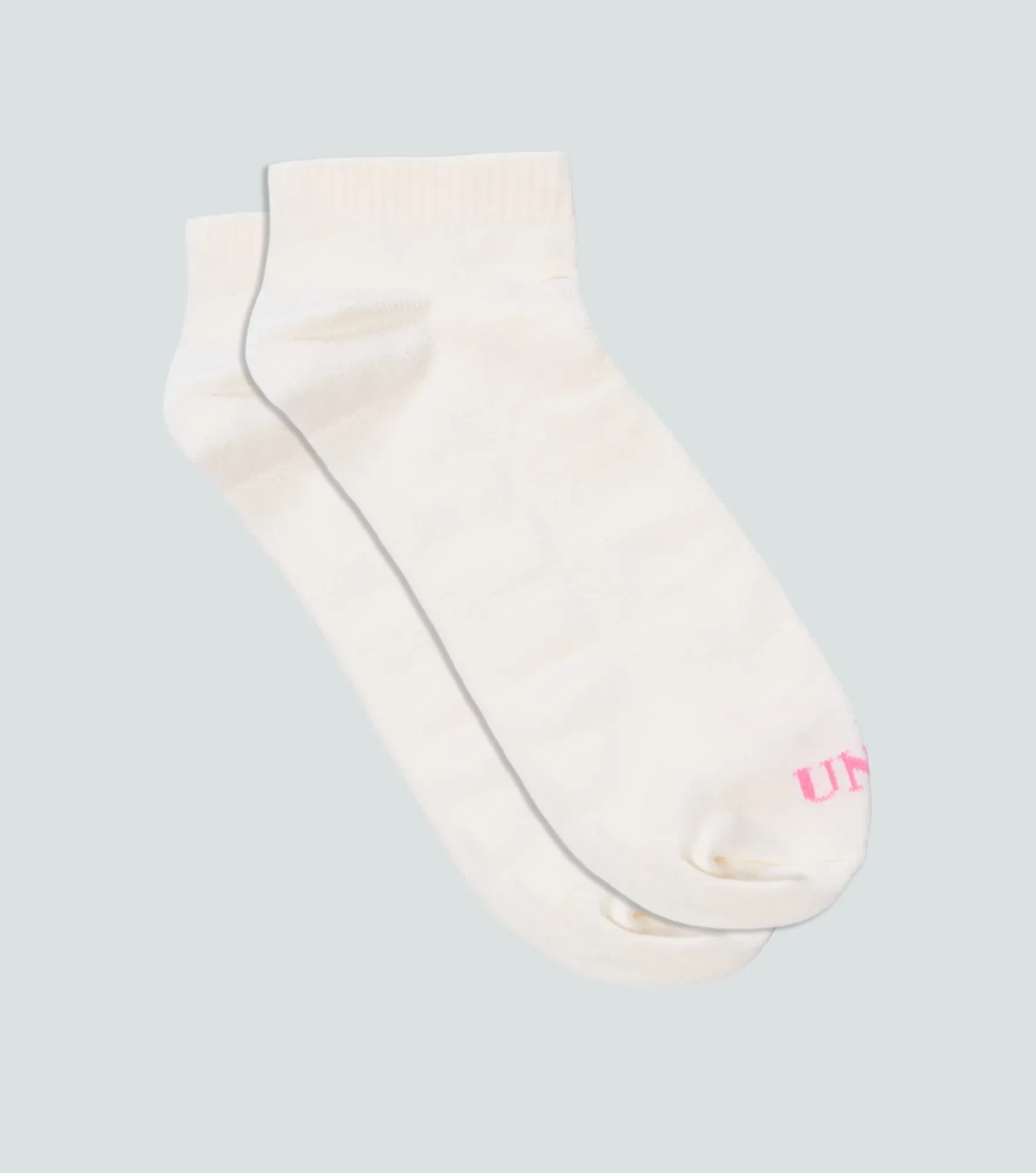 Valeria Tripack Medias Unicolor Con Texto En Puntera Unser 839411 CU
