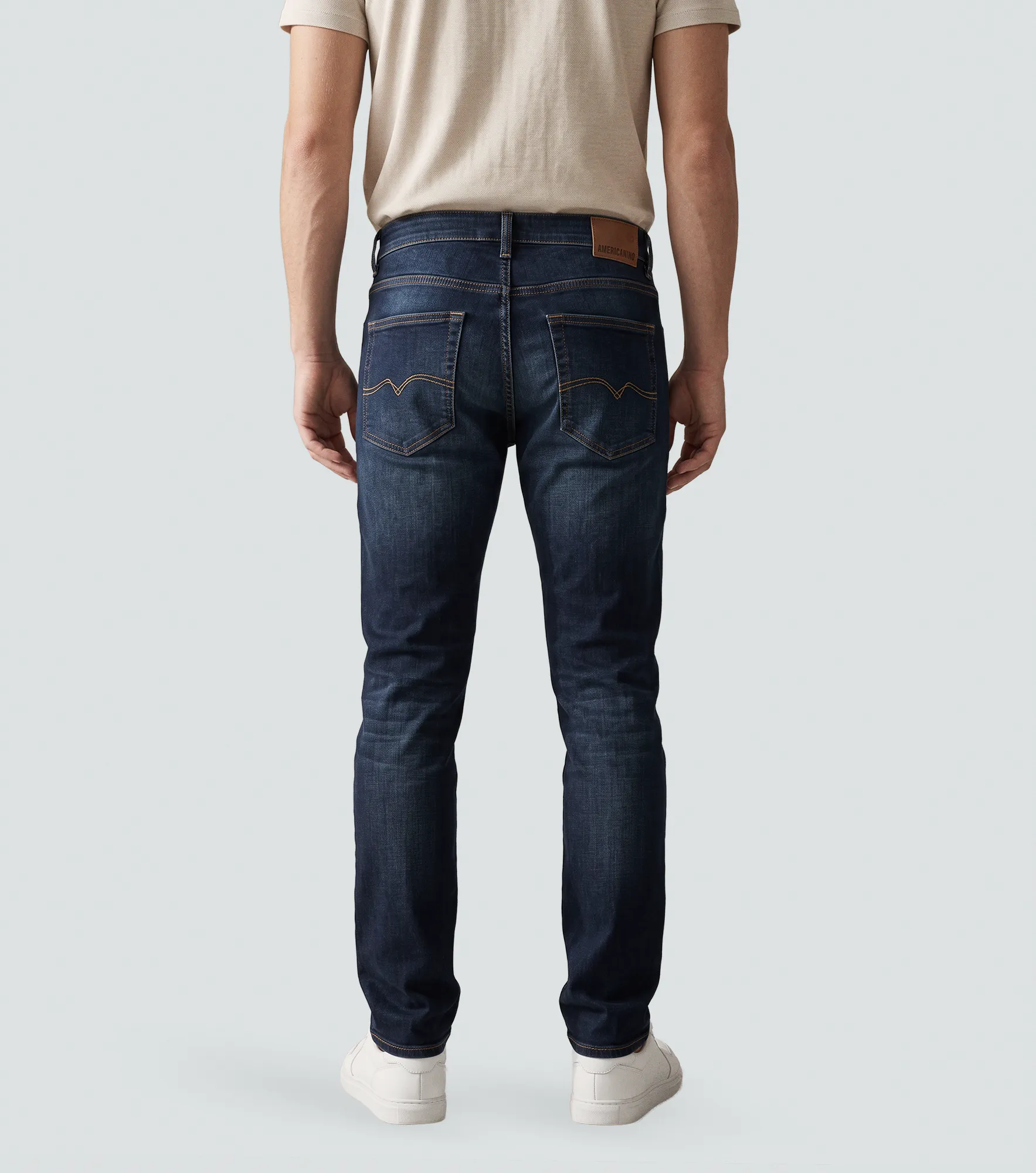 Jean Americanino Slim Tono Oscuro 135007 AZ