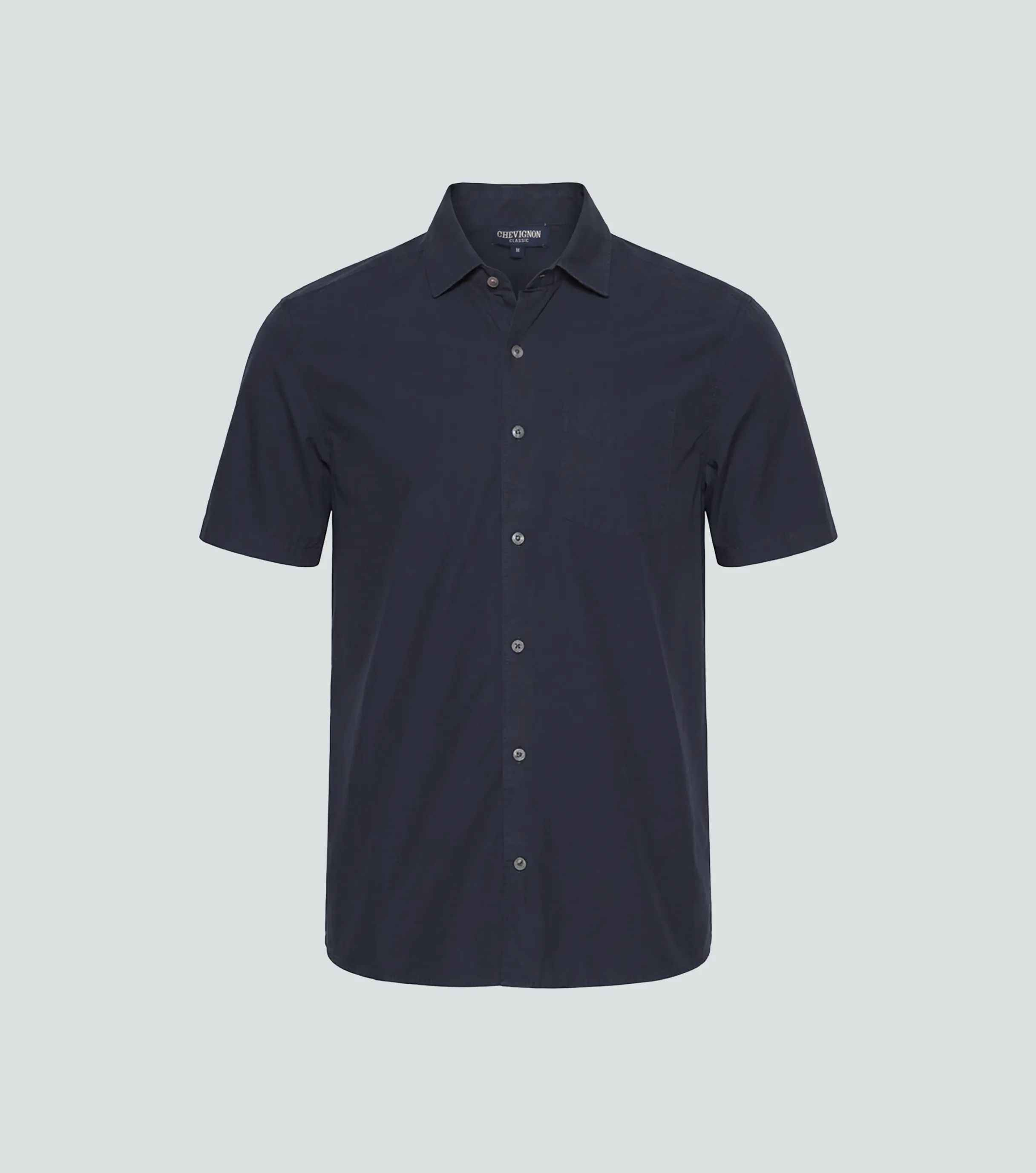 Camisa Chevignon Spread Neck Shirt Mc 135064 AZ