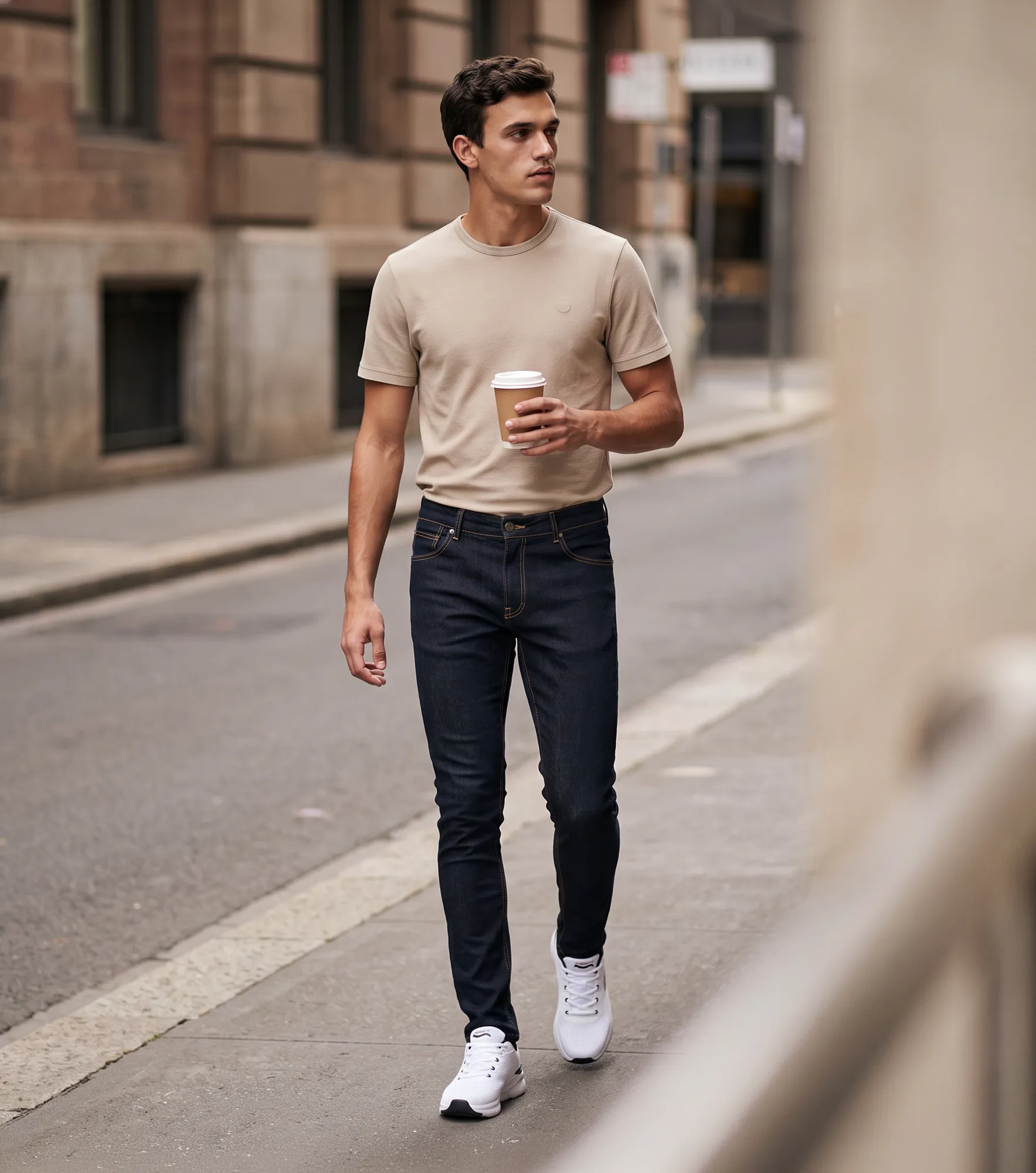 Jean Americanino Tapered Tono Oscuro 135119 AZ