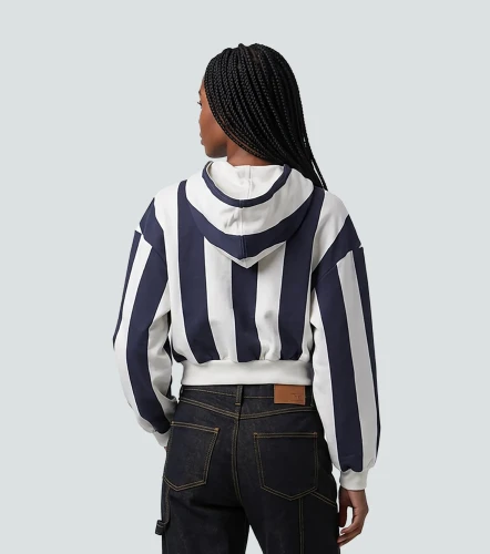 Cameron Hoodie De Rayas Oversize TyperAZ