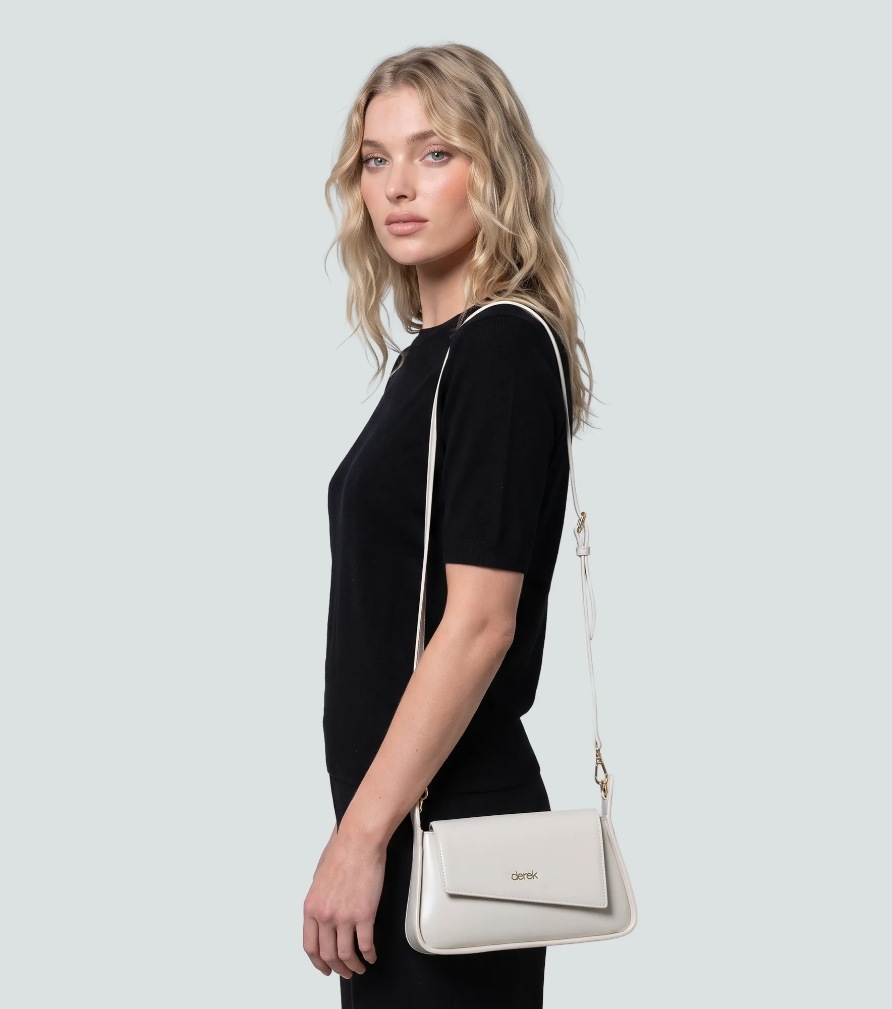 Bolso Pequeno Unicolor Derek 838273 BG