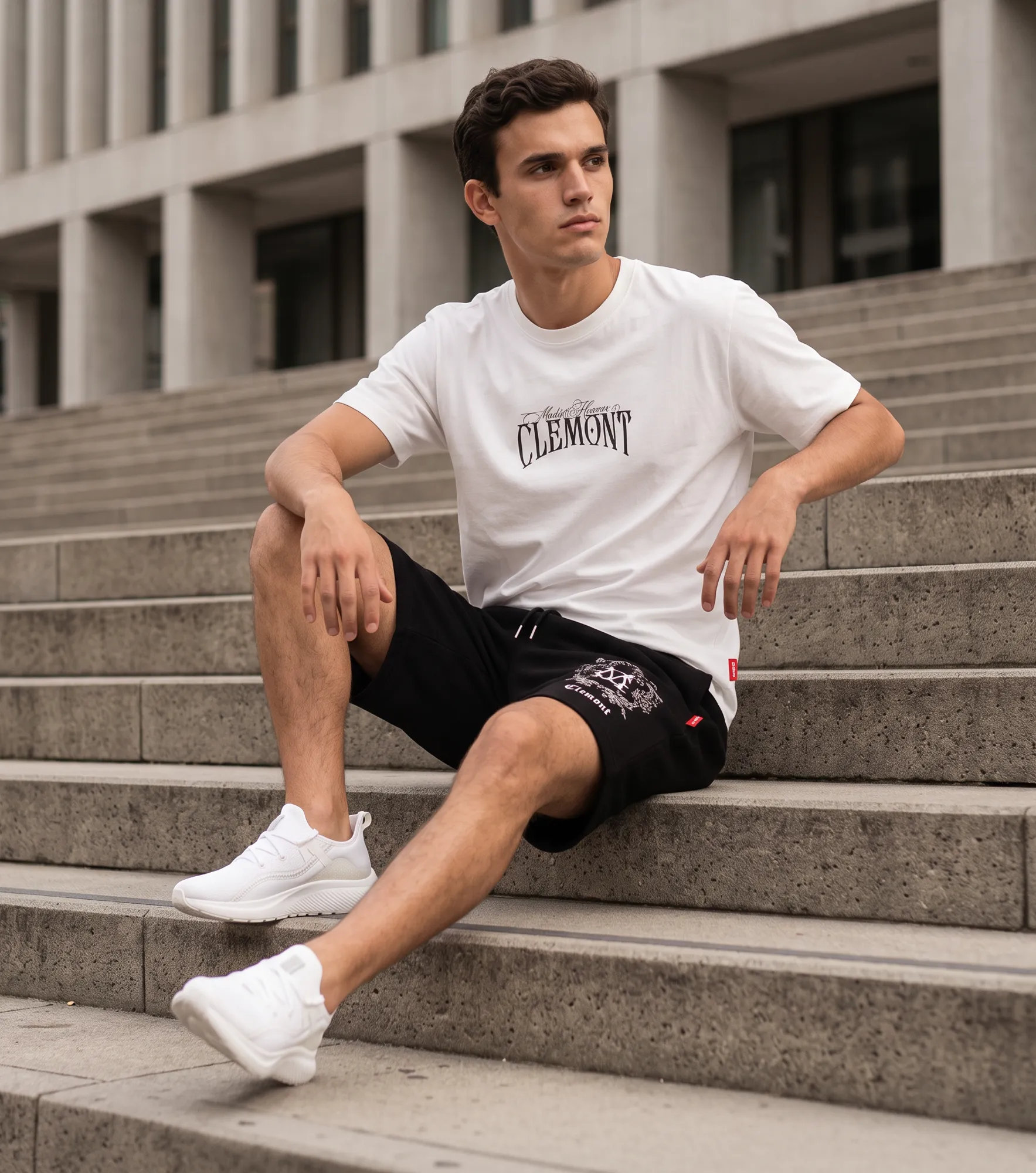 Camiseta Clemont T Shirt Doluizione 135092 BL